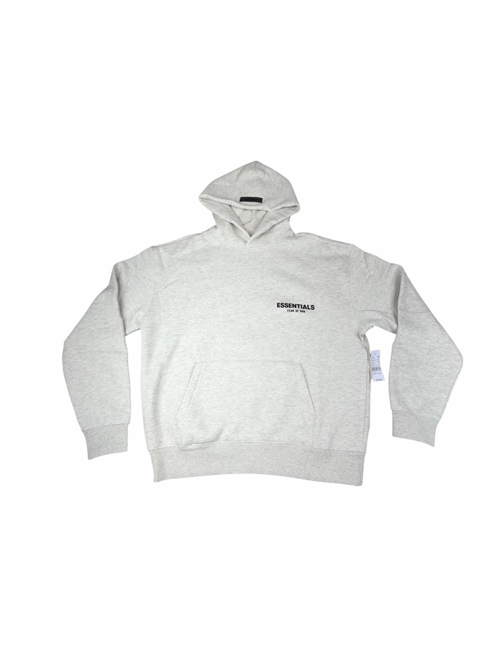 Essentials fear of god light oatmeal hoodie (M) in perfect condition NWT